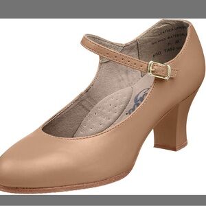 Capezio Women's Student Footlight, Caramel,7.5 M